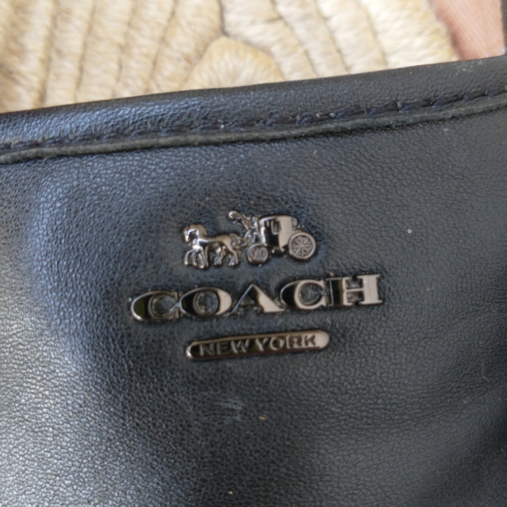 COACH Black Leather Espadrilles Women's Flats. SIZE 7US - Picture 2 of 14